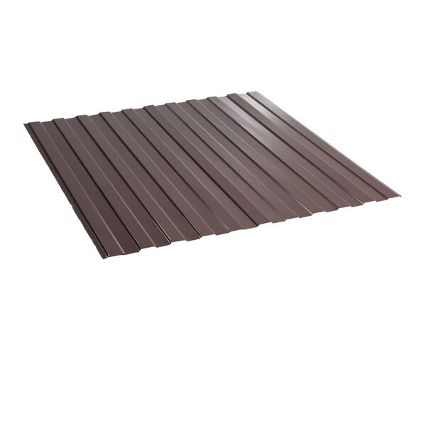 პროფილირებული ფერადი თუნუქის სახურავი 0.5X1150 პრიალა RAL8019 NOVA პროფილირებული ფერადი თუნუქის სახურავი 0.5X1150 პრიალა RAL8019 NOVA