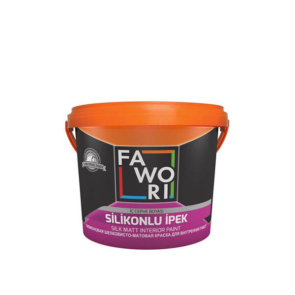 15 ლ ინტერიერის სილიკონიანი აბრეშუმისებრი საღებავი FAWORI 15 ლ ინტერიერის სილიკონიანი აბრეშუმისებრი საღებავი FAWORI