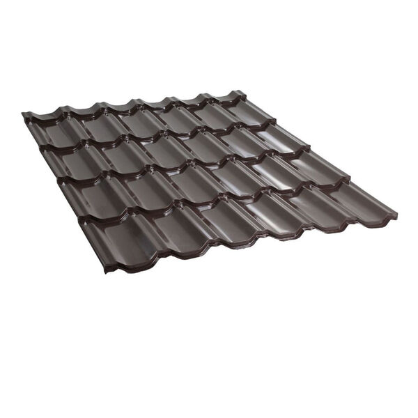 მეტალოკრამიტი ფერადი თუნუქის სახურავი 0.45X1200  პრიალა RAL 8019 (სამხრეთ კორეა) NOVA მეტალოკრამიტი ფერადი თუნუქის სახურავი 0.45X1200  პრიალა RAL 8019 (სამხრეთ კორეა) NOVA