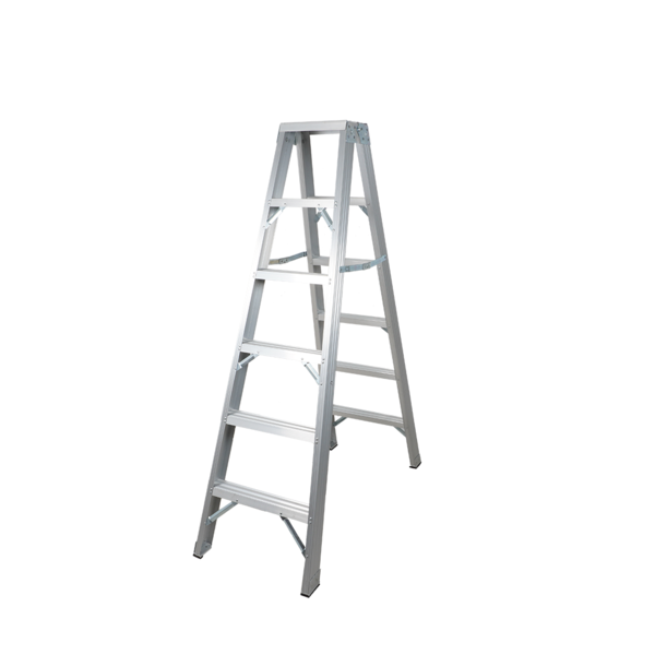 ალუმინის ორმხრივი კიბე 6X2 (JLB-1403) ალუმინის ორმხრივი კიბე 6X2 (JLB-1403)