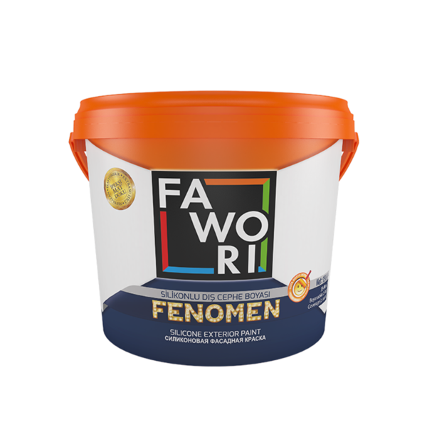 15ლ ექსტერიერის სილიკონიანი თეთრი საღებავი FAWORI 'FENOMEN' 15ლ ექსტერიერის სილიკონიანი თეთრი საღებავი FAWORI 'FENOMEN'